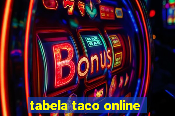 tabela taco online